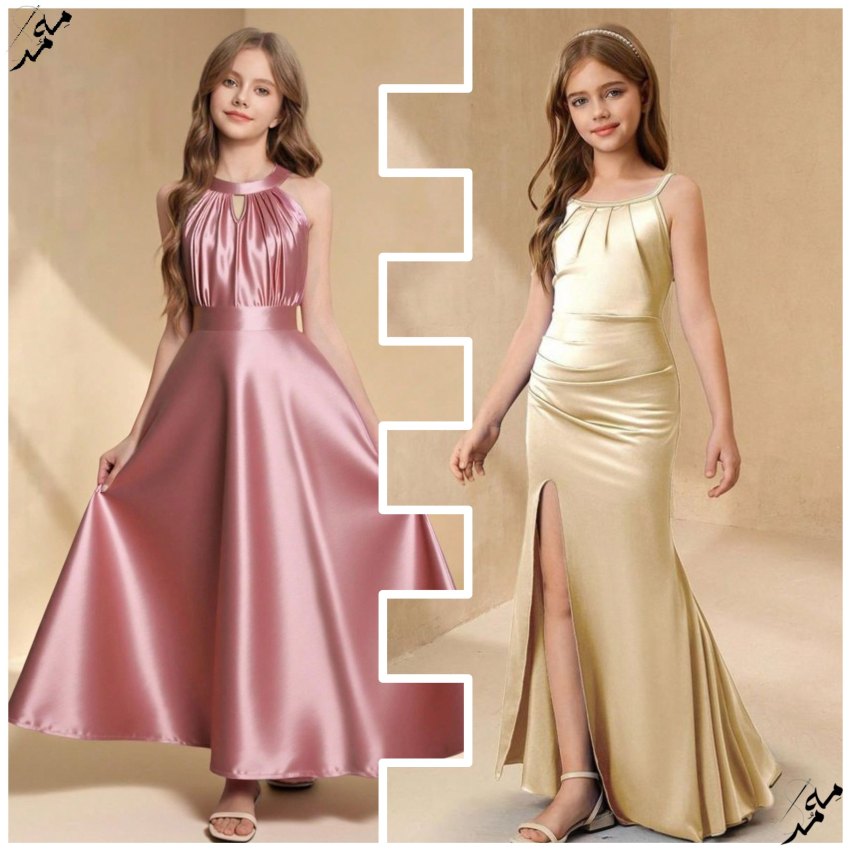 مدل لباس مجلسی دخترانه زیر 15 سال